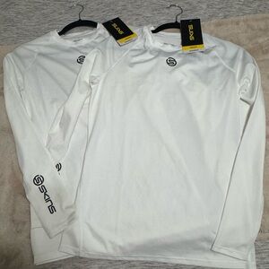 Skins Women's White Performance Top